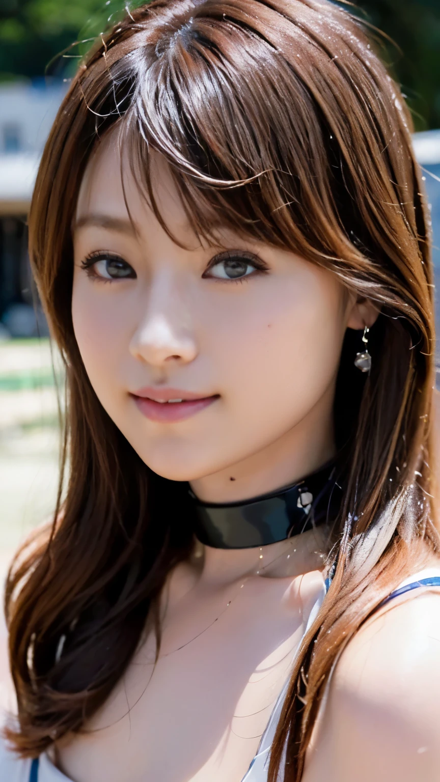 ((((手足を丁寧に描写したFlawless解剖学))),A beautiful starry sky that looks like the stars are waving as the night falls,An image of the beautiful Shiho who came to a white sand beach in Hawaii where there is no lighting at all and the beach is illuminated by moonlight.,(((the only person))),(((A gravure idol who looks great in a tight-fitting black synthetic leather high-necked high-leg bondage outfit and choker.))),Black knitted tights on bare feet are sexy,A beautiful 4K hip-up photo with a large moon in the background, with a shadow silhouette emerging from behind without any artificial light.,(((Beautiful moonlit beach))),(((Royals Astepiece:1.6))),(((Ulzzang-6500))),(((Deep depth of field with Hasselblad))),masterpiece,highest quality,超A high resolution,(photo-realistic:1.4),(((A tall nose and a beautiful face))),(((long limbs like a model))),white skin is dazzling,Lift your chin, tilt your head, and turn up the corners of your mouth to smile happily.,20-year-old,cute,long and shiny chestnut hair,Her proud F-cup bust and slim waist,The light reflected in your eyes,(( Gravure photography)),((Tight, long gloves that reach up to the elbows)),Cute big eyes and long eyelashes,Clear double eyelids,((glossy thick lips)),(((Flawless解剖学))),Beautiful long chestnut hair waving in the wind,Beautiful face with a delicate and high nose,The coke bottle body with long limbs and tight hip line is perfect like a model.,White skin shines in the moonlight,Big earrings and necklaces stand out,realistic,Flawless,best image quality,Professional angle of view,excellent details,ultra high resolution,realistic:1.4),high detail,focus on details,High concentration of 1girls,4K,Beautiful background bokeh with deep depth of field,