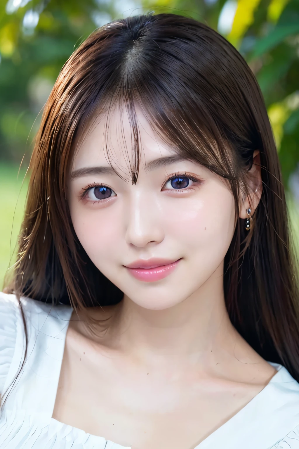 (highest quality、table top、8K、best image quality、Award-winning work)、one beautiful woman、Shining beautiful skin、Shining ultra-high definition skin、(accurate anatomy:1.3)、A gentle smile looks at me、(close up of face:1.3)、Standing gracefully、(Blurred pure white background:1.1)、portrait photography、(very bright and vivid:1.1)、very romantic、光を受けてShining beautiful skin、(very bright and refreshing:1.1)、(the most detailed and perfect face:1.1)、(most detailed glowing eyes:1.1)、(beautiful and moisturized skin:1.1)、(1 person:1.1)、ultra high definition hair、Ultra-high resolution face、Ultra high definition eyes