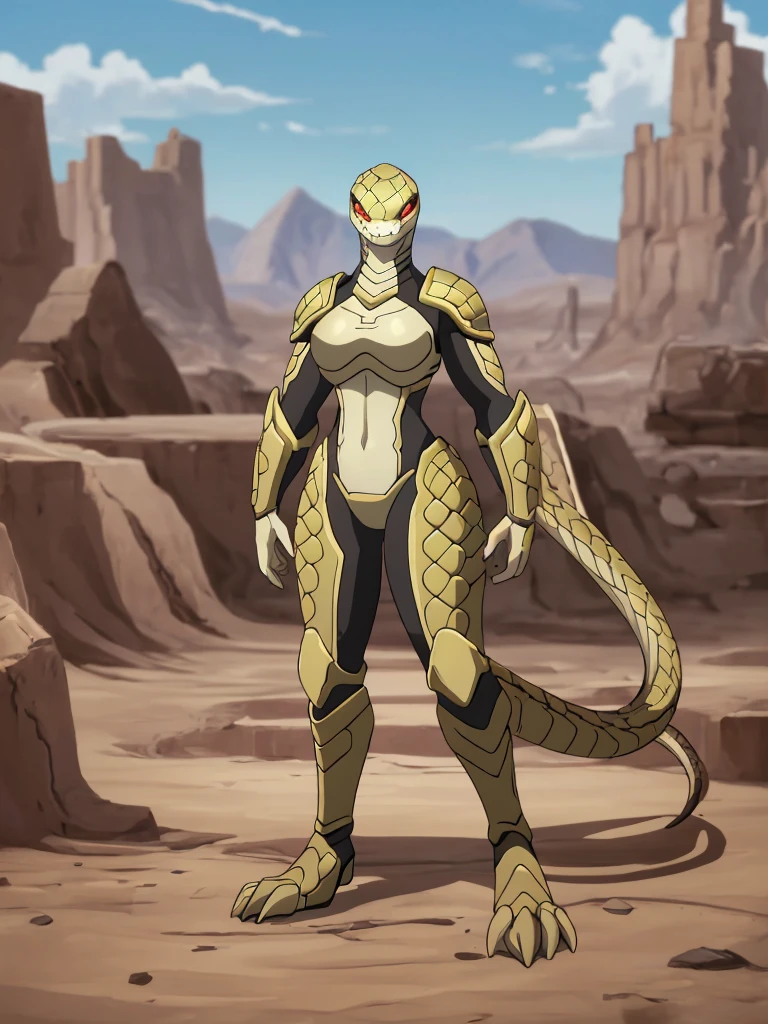 Anthro viper without legs and viper armor