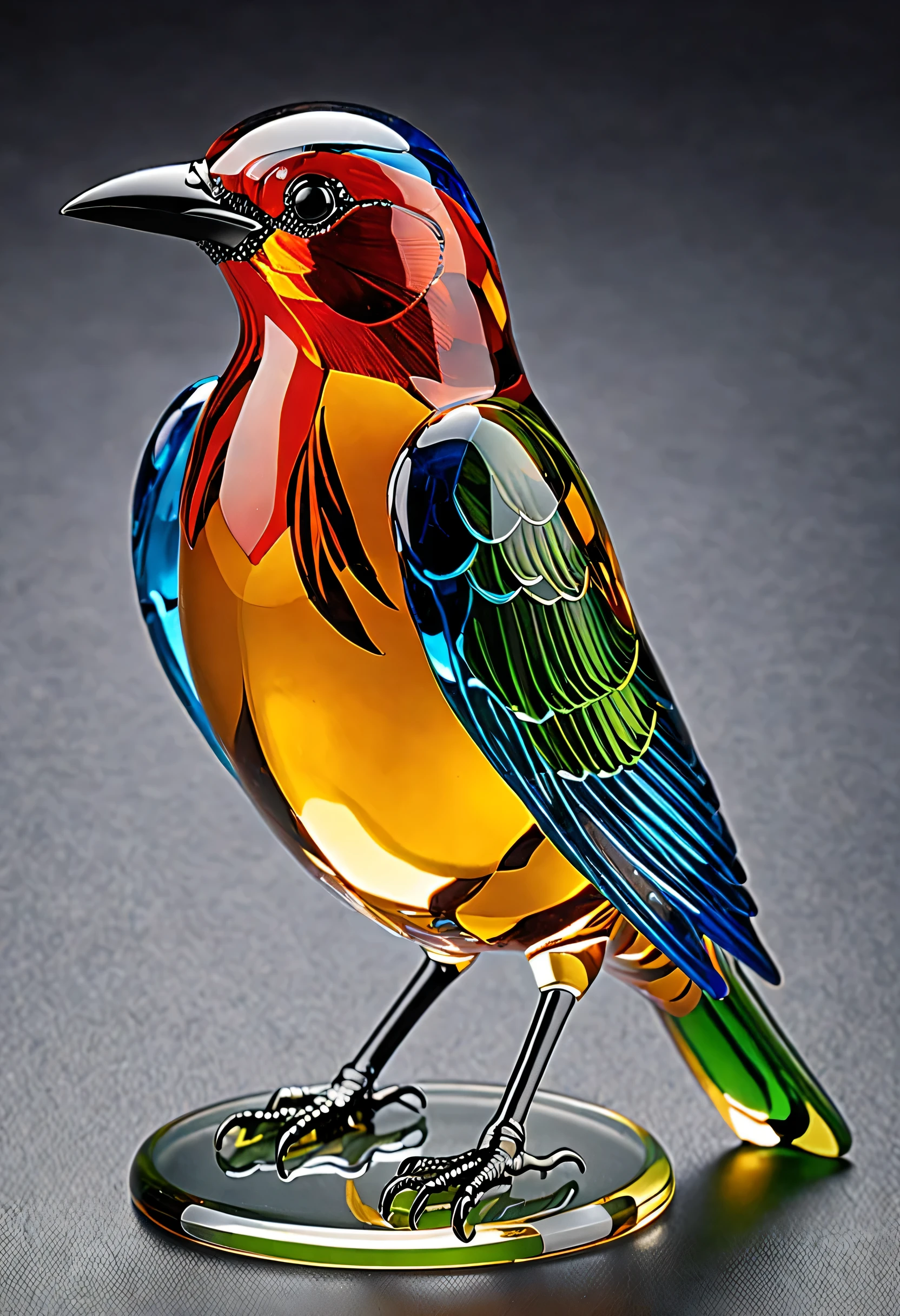 Glass Animal Bird，lifelike，image