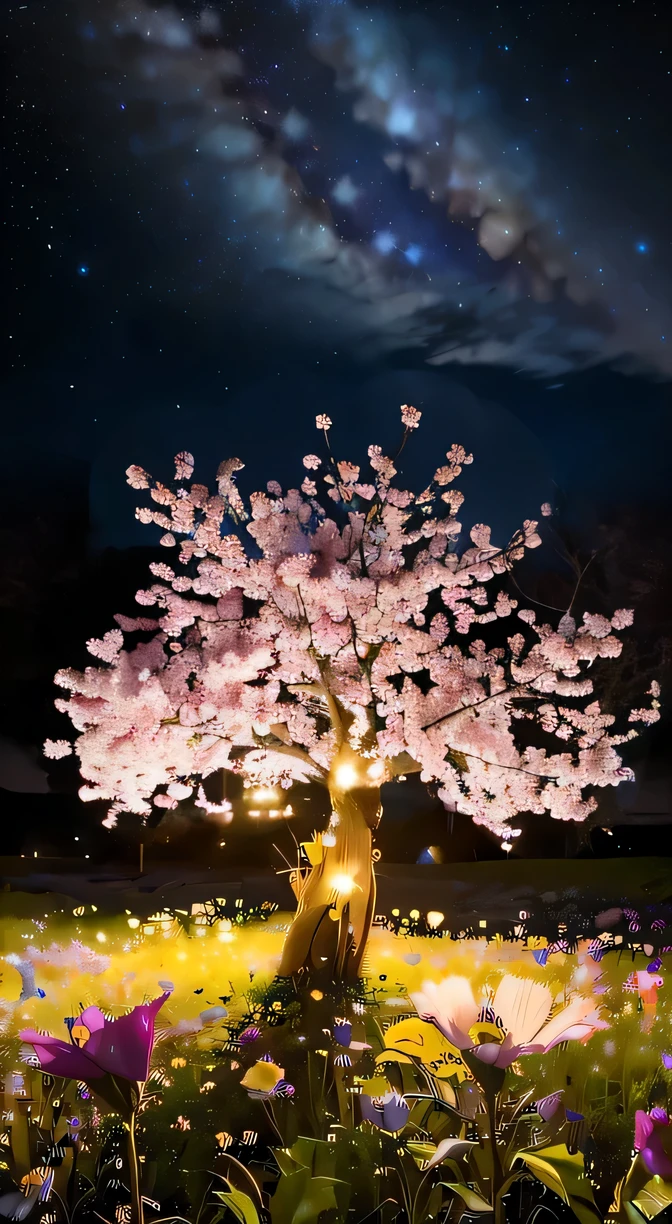 lush cherry blossoms