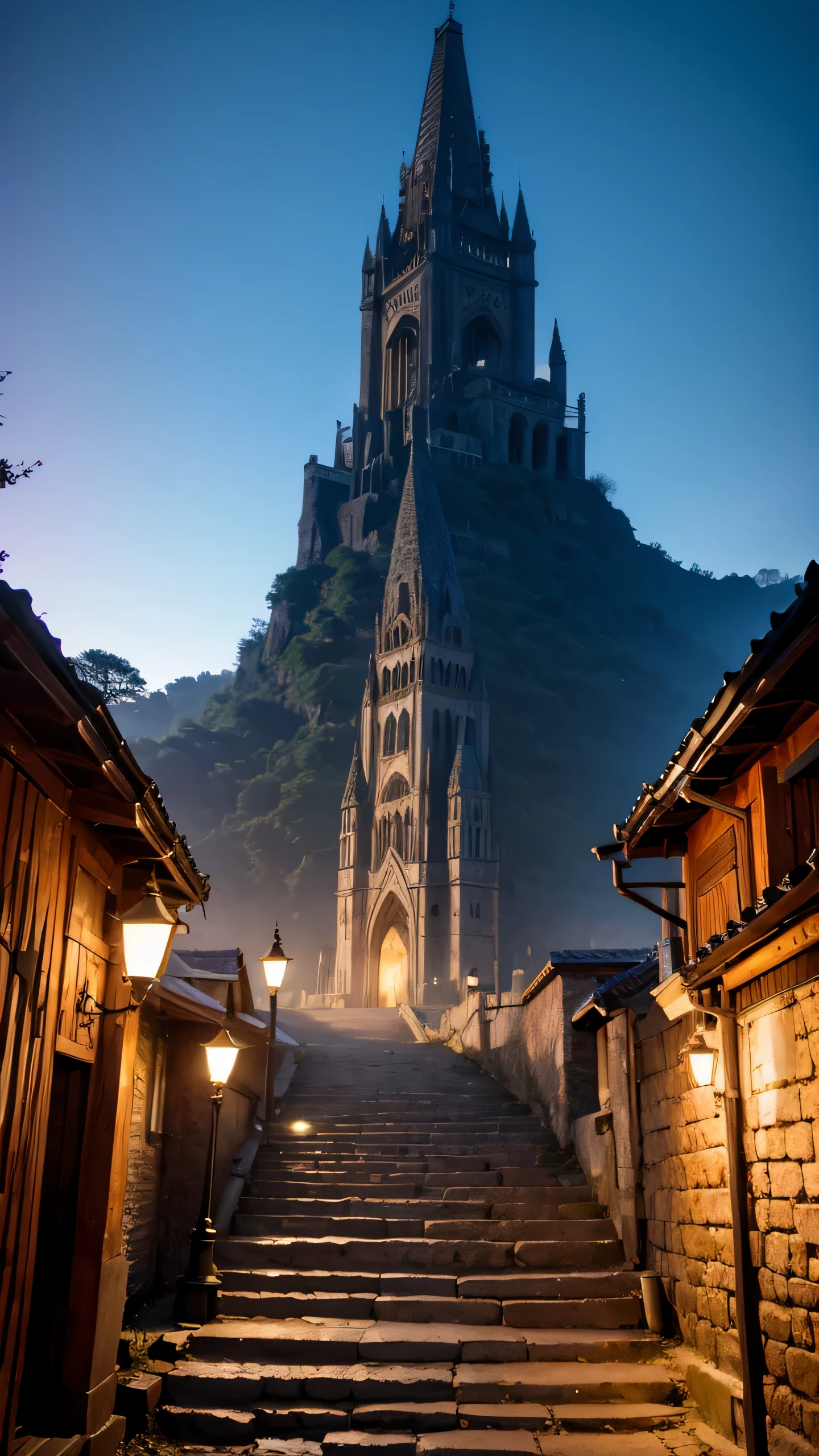 Highest image quality,fantasy,ancient city