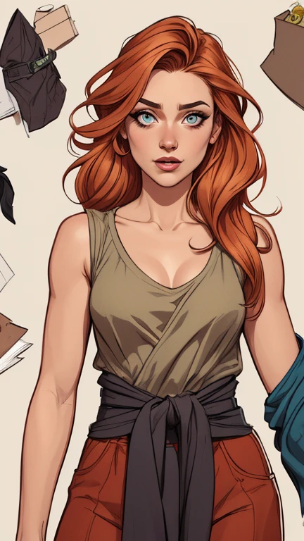 Personagem mulher ninja com marcas de guerras Imagem de desenho animado de uma mulher .cartoon style illustration, estilo de arte dos desenhos animados, estilo de arte dos desenhos animados, digital illustration style, design de personagens altamente detalhado, arte digital detalhada coragem, Forest fan art, Design de personagens de retrato, beautiful digital illustration, retrato de alta qualidade, Arte em quadrinhos, mulher jovem cabelo com transas lindas . Beautiful outlined eyes Medium large bust and wonderful sensual clothes. expression of sexual desire image from the waist to the head illustration