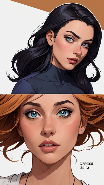 Personagem mulher ninja com marcas de guerras Imagem de desenho animado de uma mulher .cartoon style illustration, estilo de arte dos desenhos animados, estilo de arte dos desenhos animados, digital illustration style, design de personagens altamente detalhado, arte digital detalhada coragem, Forest fan art, Design de personagens de retrato, beautiful digital illustration, retrato de alta qualidade, Arte em quadrinhos, mulher jovem cabelo com transas lindas . Beautiful outlined eyes Medium large bust and wonderful sensual clothes. expression of sexual desire image from the waist to the head illustration