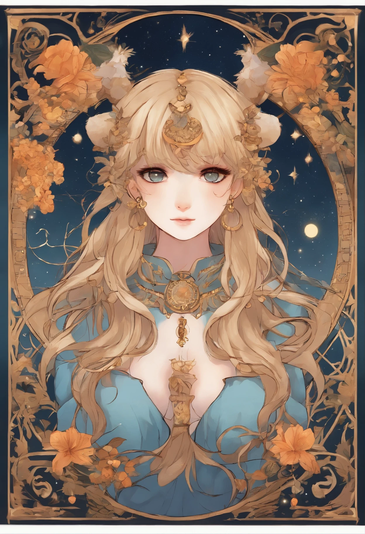 Cute anime zodiac sign