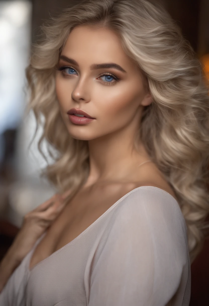 SeaArt Bot Txt2Img Studio 23:52:49 woman fully trimmed , fille sexy aux yeux bleus, ultra realistic, meticulously detailed, Portrait de Sophie Mudd, cheveux blonds et grands yeux, yeux bleus, Violette Myers, , maquillage naturel, regarder directement la caméra, visage avec artgram, maquillage subtil, , Medium to large bust, glisser, dans Le club aux leds colorées