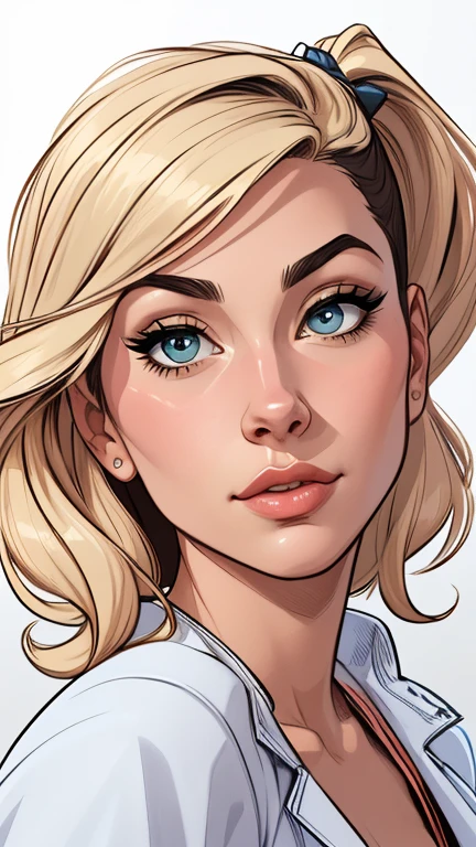 estilo de desenho animado:1.2), mulher brasileira draw ART Artline fundo branco mulher Imagem de desenho animado de uma mulher , roupas sensuais , garota super valente destemida , cartoon style illustration, estilo de arte dos desenhos animados, estilo de arte dos desenhos animados, digital illustration style, design de personagens altamente detalhado, arte digital detalhada fofa, City fan art, design de personagem retrato, beautiful digital illustration, retrato de alta qualidade, arte em quadrinhos, retrato do design do personagem, white background Busty without clothes and medium breasts female character cartoon style dressed in Fallout 4 uniform