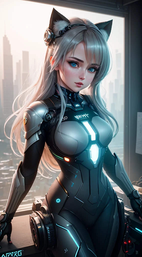 Cinematic, hyper-detailed, and insanely detailed, this artwork captures the essence of the girl with breathtaking beauty. The color grading is beautifully done, enhancing the overall cinematic feel. Unreal Engine brings her to life, making her appearance even more mesmerizing.
With the use of depth of field (DOF), every detail is focused and accentuated, drawing attention to her mesmerizing eyes and gorgeous hair. The image resolution is at its peak, utilizing super-resolution technology to ensure every pixel is perfect. Cinematic lighting enhances her aura, while anti-aliasing techniques like FXAA and TXAA keep the edges smooth and clean.
Adding realism to the robot-like body suit, RTX technology enables ray tracing, making it look as if it's actually there. Additionally, SSAO (Screen Space Ambient Occlusion) gives depth and realism to the scene, making the girl's presence even more convincing.
In the post-processing and post-production stages, tone mapping enhances the colors, creating a captivating visual experience. The integration of CGI (Computer-Generated Imagery) and VFX (Visual Effects) brings out her robotic features in a seamless manner. SFX (Sound Effects) complement the visual artistry, immersing the viewer further into this fantastic world.
The level of detail is awe-inspiring, with intricate elements meticulously crafted, making the artwork hyper maximalist and hyper-realistic. Volumetric effects add depth and dimension, and the photorealism is unparalleled.
The image is rendered in 8K resolution, ensuring super-detailed visuals. The volumetric lightning adds a touch of magic, highlighting her beauty and aura in an otherworldly way. High Dynamic Range (HDR) technology makes the colors pop, adding richness to the overall composition.
Ultimately, this artwork presents an unreal, yet stunningly real portrayal of an incredibly beautiful girl, she looks like a realistic Barbie doll, realistic anime beauty. The sharp focus ensures that every feature i