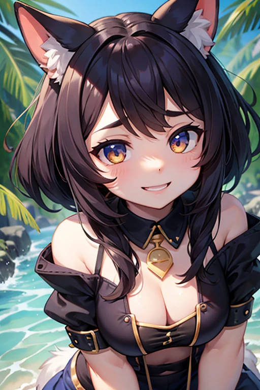 (from above:1.2),(from side:0.7), ((cute Face:1.1)), (Close-Up:0.3),8K, 4k, highest quality, (High resolution: 1.2), (masterful, realistic, Photoreal: 1.4), a 18yo girl、beautiful face, She is smiling、(masterpiece, highest quality), Beautiful girl, cute bikini, boots, wavy hair, asymmetrical bangs, perfect face, beautiful face, attractive, big and gorgeous eyes, Severe, perfect slim fit body, mysterious forest, excellent lighting, bright colors,narrow waist,(with sparkling eyes and a contagious smile), pose muy sexy",(her thin pubic hair:1.3), looking at viewer, 