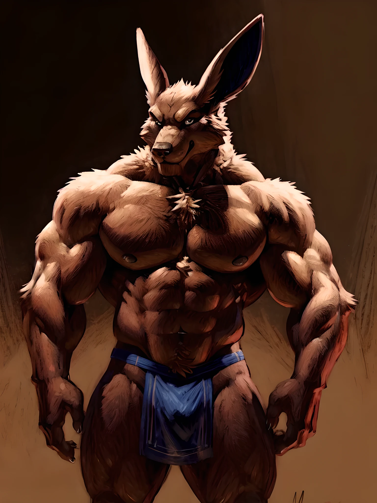 kurama, 4k, high resolution, best quality, detailed, posted on e621, solo, anthro body, older male, masculine, male, very masculine, (very muscular, heavyweight:1.2), (plain background:1.1), (correct anatomy):1, (detailed eyes:1.1), sexy, (cel shaded:1.2), cartoony shading, (strong shadows, dramatic shadows:1.2), confident, (by takemoto arashi, by meesh, by Taran Fiddler), strong, (half body, upper body:1.1), 