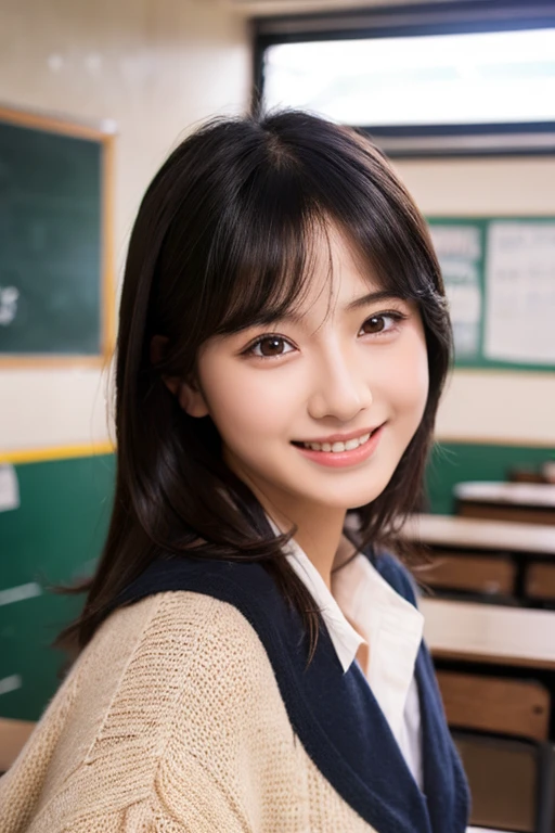 nsfw、(((tits)))、(((show off pussy)))、(((high school girl)))、(((pregnant woman)))、((((medium hair))))、((((black hair))))、highest quality、8K、HDR、High resolution、photograph、(intricate details: 1.2)、1 girl、solo、japanese girl、delicate and beautiful details、(detailed eyes)、(detailed facial features)、Small and beautiful with clear eyes、detailed pupil、(highest quality:1.4)、(超High resolution:1.2)、cinema light、(highly detailed illustrations)、(lip gloss、highest quality、超High resolution、Depth of the bounds written、caustics、broad lighting、((smile))、(pureerosface_v1:0.5)、School、classroom
