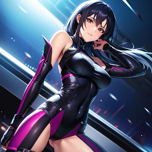 Action Taimanin Asagi Tight leotard ninja suit Age is 28 years old The style is excellent