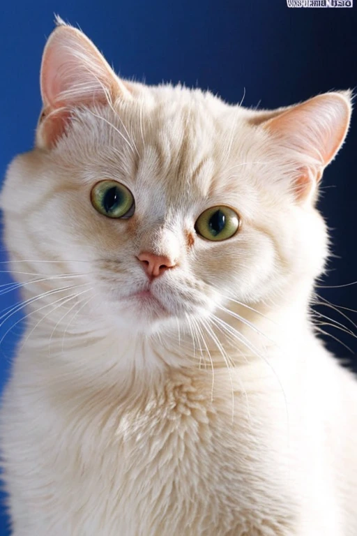 ((highest quality)), ((masterpiece)), (be familiar with), A white cat with a perfect face