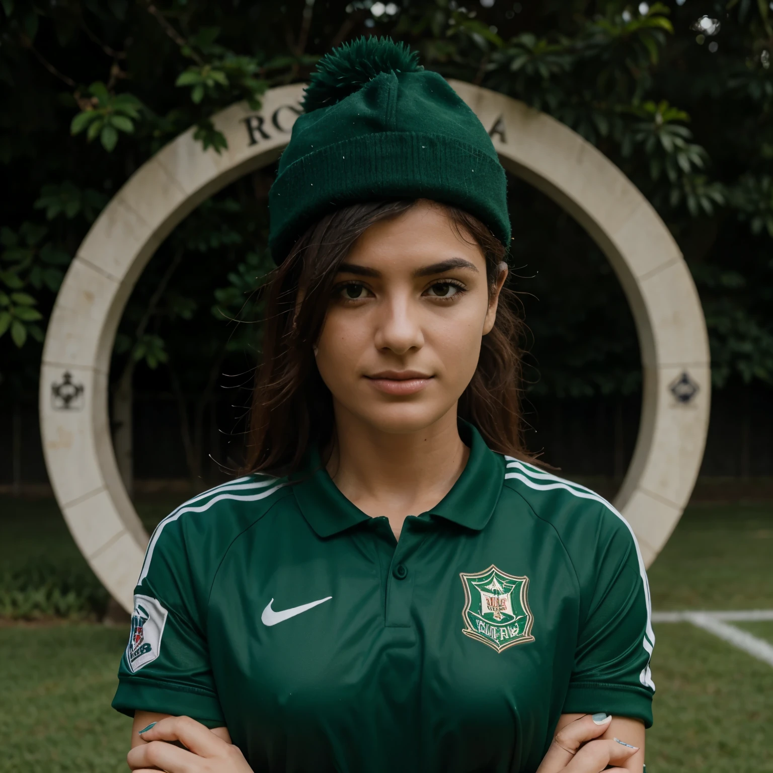 Quero apenas o escudo de um time de futebol chamado "LAFFUT" com uma naja verde
