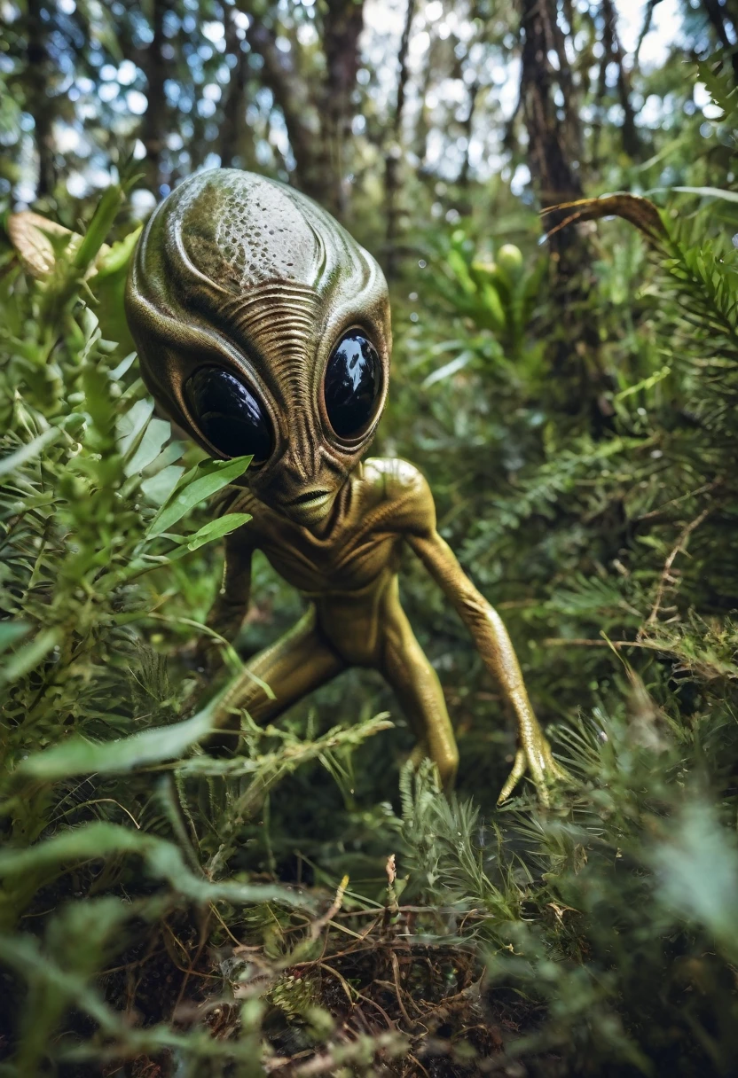 alien in the bush