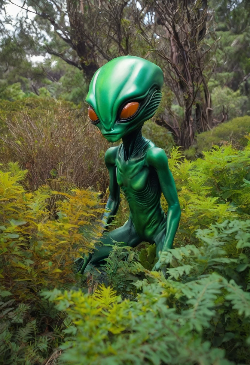 alien in the bush