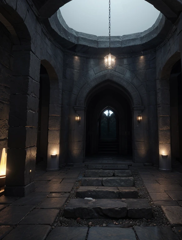 OxideTech Black Market Hub, Onyx stone, Starlight, Cove Lighting
