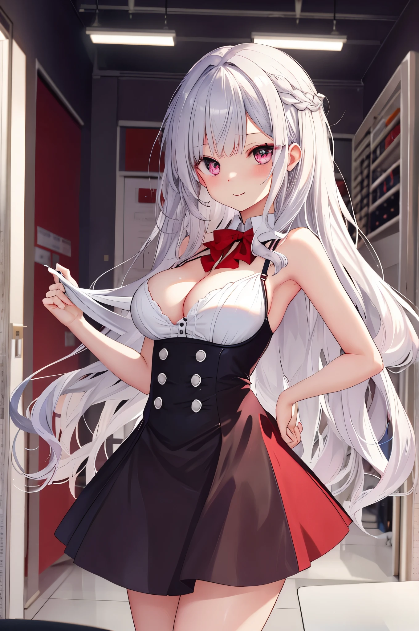 sex、Creampie、sex、Creampiesex、Creampie、master piece,best quality person,High resolution,silver hair,medium breasts,red colored eyes,classroom background,sex、Creampie、nsfw