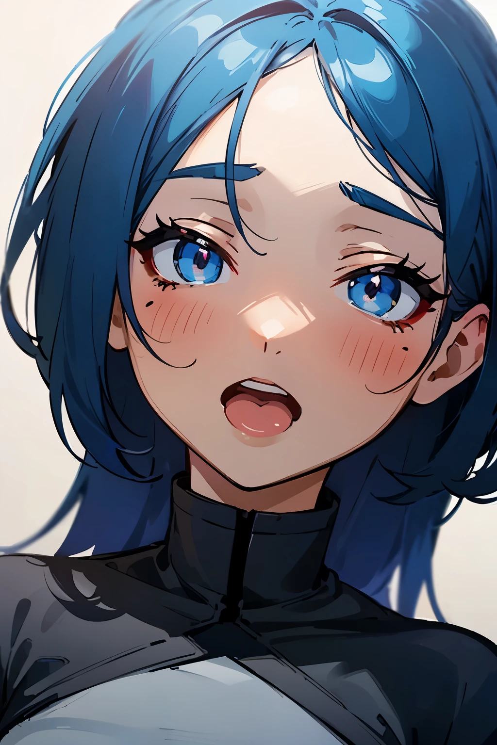 ((best quality)), ((masterpiece)), (detailed), anime girl ahegao face