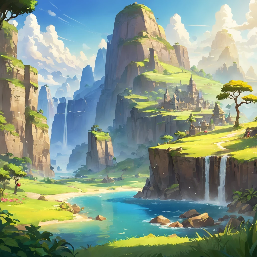 (Melhor qualidade,high resolution,ultra-detalhado,realista,HDR,studio lighting,Cores brilhantes,paisagens,retratos,Science fiction,Artistas conceituais,Guerra das Estrelas),a breathtaking landscape scene with a realista depiction of a Science fiction world inspired by the Artistas conceituais of Star Wars. The scene is full of stunning details and vibrant colors, showcasing the beauty and grandeur of the otherworldly setting. A paisagem apresenta vastas montanhas e'imposing cliffs, with a unique combination of'arquitetura futurista e'elementos naturais. The studio lighting enhances the depth and realism of the scene, casting dramatic shadows and highlighting the intricate details of the world. eues couleurs sont vives et dynamiques, with a wide range of hues and tones that create a visually captivating experience. eu'the overall atmosphere is impressive and engaging, inviting viewers to explore and immerse themselves in this Science fiction masterpiece.