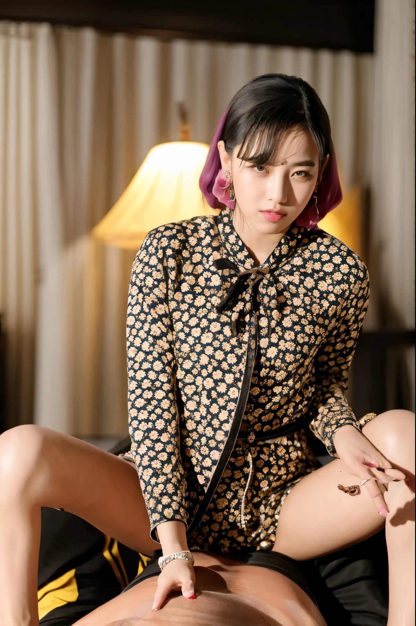 Dua orang Wanita Korea sedang lesbian dengan keadaan telanjang bulat