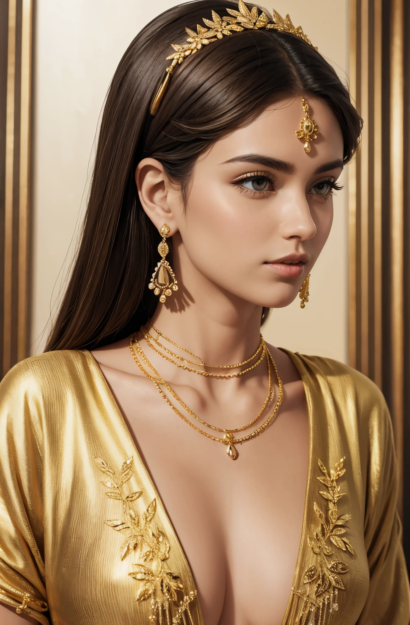 golden jewelry