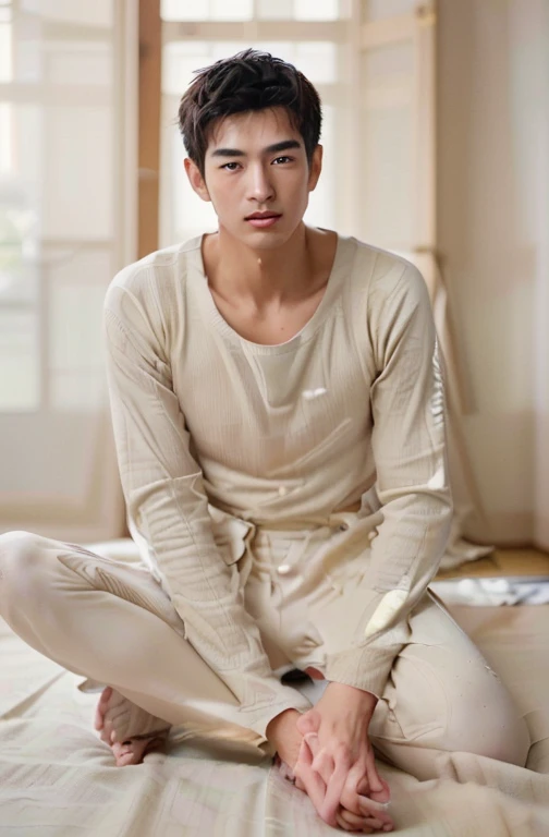 young man.masterpiece.(realistic pictures:1.4), ((1 28-year-old Japanese young man)), (ultra high resolution:1.2), Very delicate and handsome, wonderful, Highly detailed CG Unity 8k wallpaper, super detailed, High resolution, soft light, handsome japanese man,Neatly combed suit hair. Highly detailed eyes and faces, Beautifully detailed nose, Beautiful and delicate eyes,