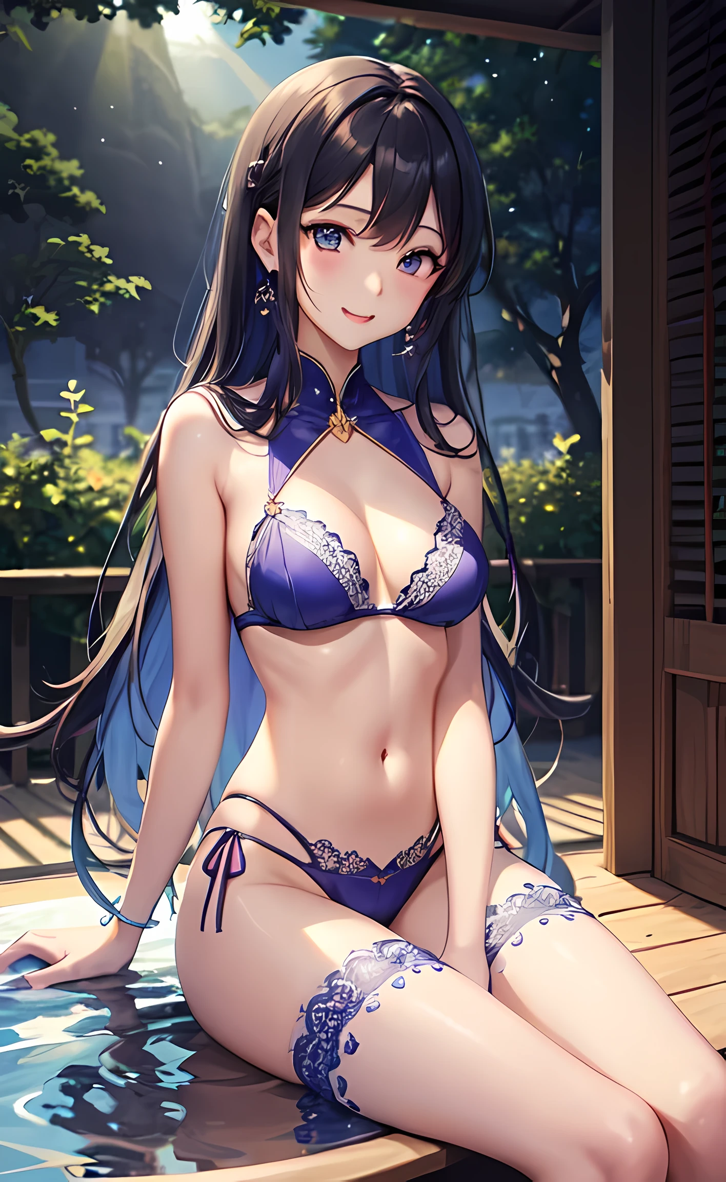 best quality、Photoreal、Super fine illustration、beautiful and charming anime girl,Marina Ismail、、(tall、slim body、small breasts、firm round chest)、The only girl、girl pictures、beautiful blue eyes、With Arabic background、Arabian dancer、Belly dance、 Belly dance dress made of sheer fabric、Attractive mouth、Makeup、impressive red lips,