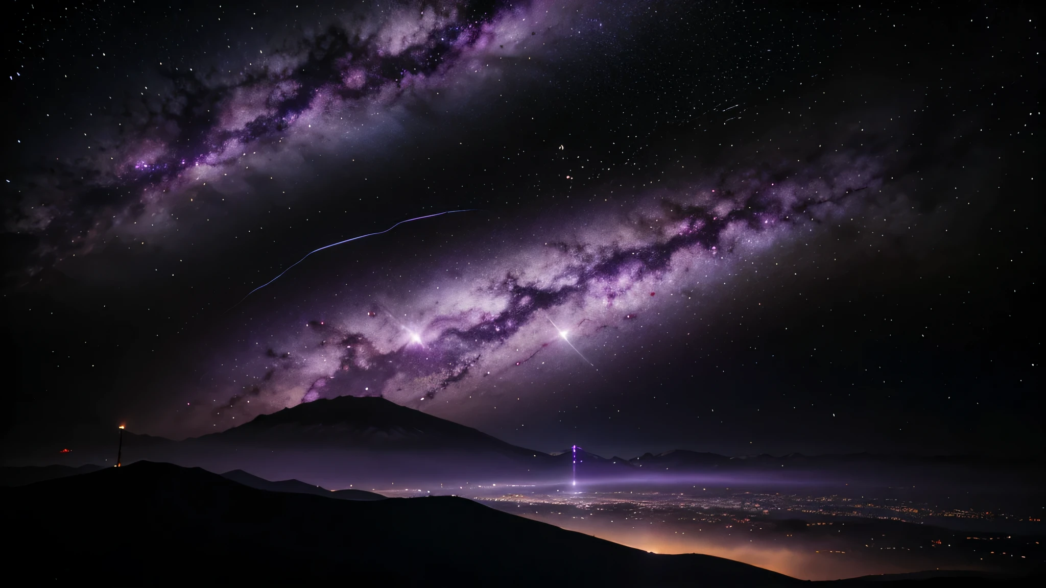 purple galaxy