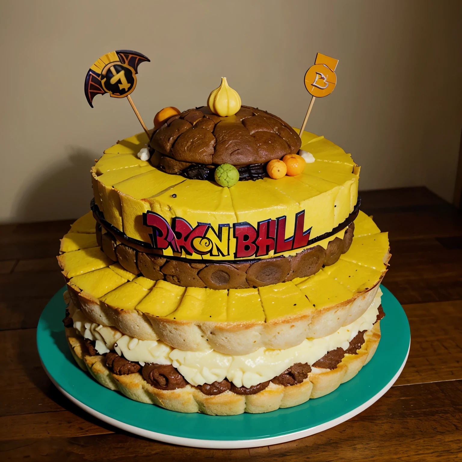 Torta sobre Dragon Ball