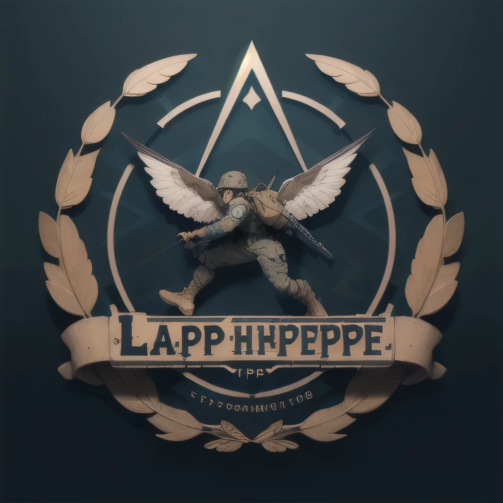 logo,((("LEAPHYPE"))),soldier type