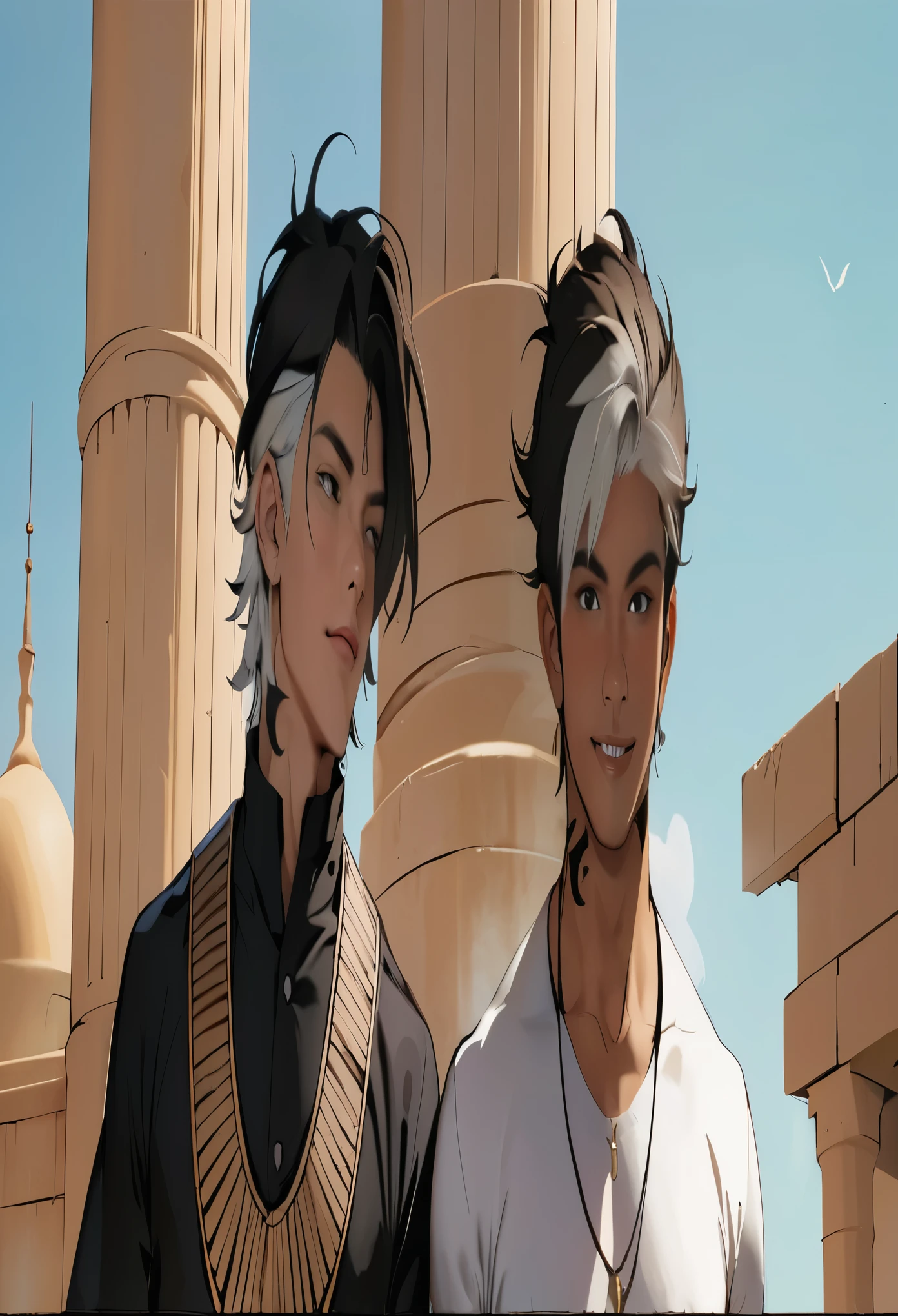 dos lindos chicos