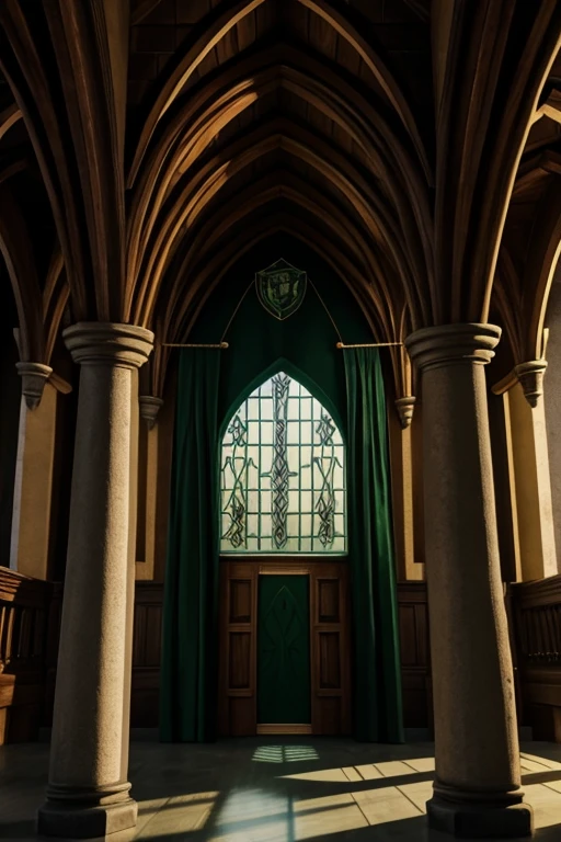 casa slytherin dormitorios