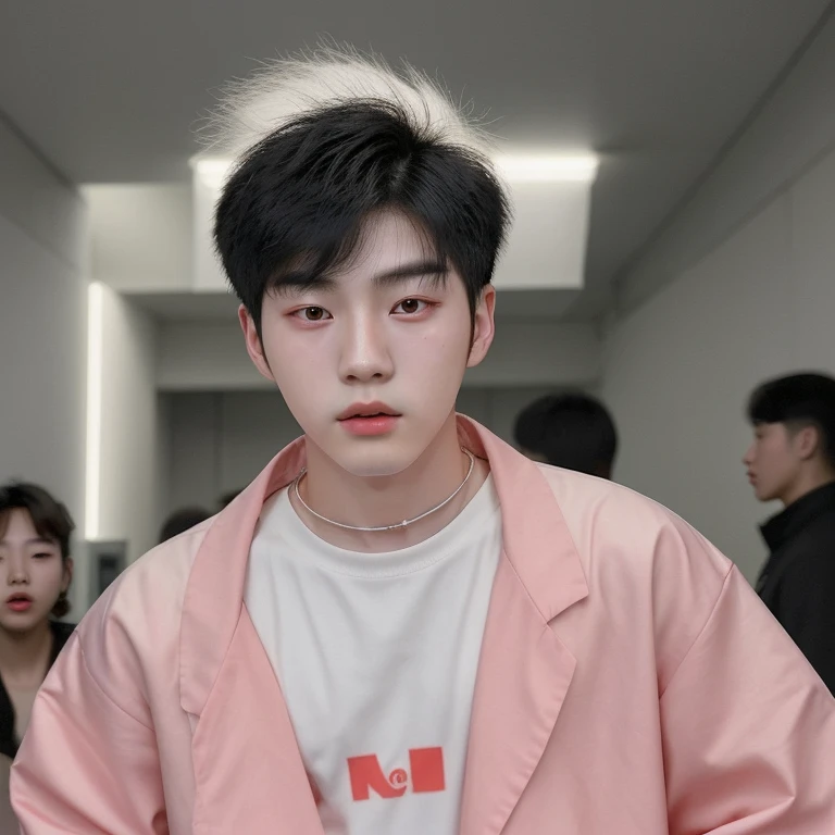 Create an 18 year old Chinese man who is ready to debut in a kpop group