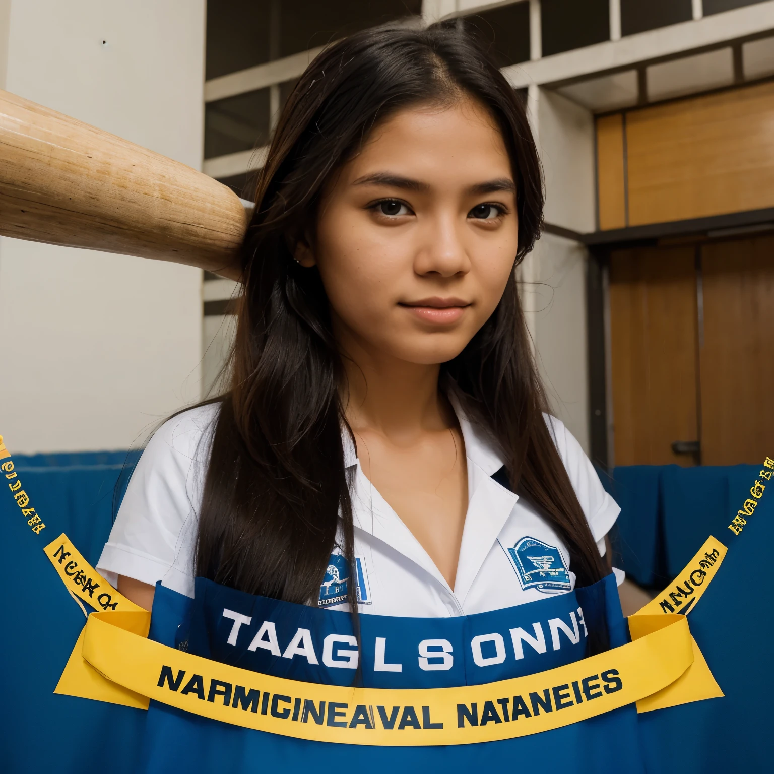 Can you generate a logo for abm strand of MAGALLANES NATIONAL VOCATIONAL HIGH SCHOOL
