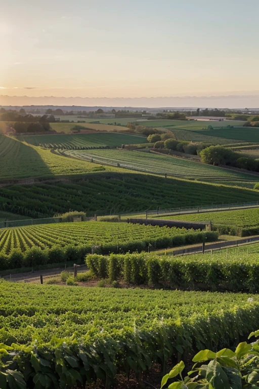 create an image of a company that provides agricultural terrace rental services