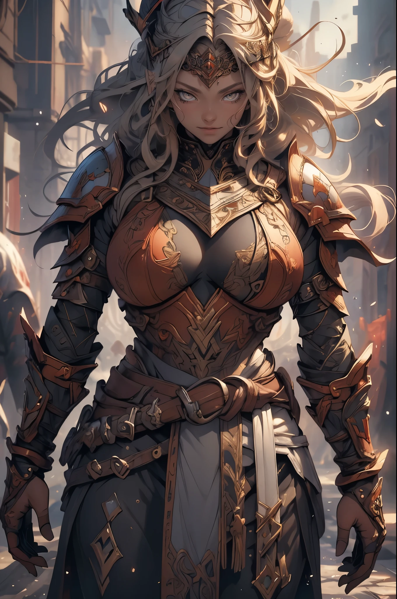 high contrast, (8K UHD:1.2), (photorealistic:1.2),(masterpiece:1.4), (best quality:1.4),extremely detailed wallpaper, highly detailed illustrations, (1 Girl), (best lighting) , (super-complex details) , 4K unified, (super-detailed CG: 1.2) , (8K: 1.2),(original), (masterpiece) , (best quality),(Masterpiece:1.4),Anime-ish high quality, (((high resolution))),Green 1girl, (massive weapon), black armor, fur-trimmed clothing, yellow hair, armor, mechanical armor, cyborg, (glowing parts:1.2), standing, glowing, enhanced lighting, atmospheric, volumetric lighting, bi-lighting, shadow, (blurry background, blurry foreground, depth of field), dark theme, (from below), water, spark, lightning rain, colored lighting,((muscular)),((Simon Bisley)), Beautiful full-bodied woman, 30 years old, muscular and perfect body, ((((Viking warrior)))), long dark orange hair with moths and with little clothing, tiny thong, (((rusty metal bra)))), polar bear skin covering her back, large breasts, generous neckline, ((holding a Nordic sword)), brave face, dark kingdom, sexy pose, walking in a wilderness, Icy mountains in the background, medieval era, (((((huge muscles))))),Hot Sexy girl wear Mining Bikini Armor With Diamond Aura Full Body