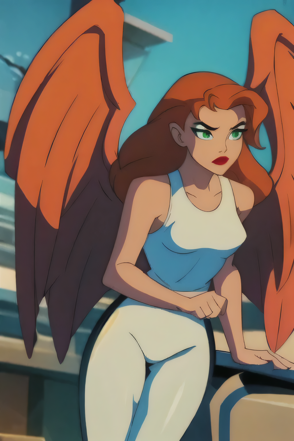 Shayera Hawkgirl - JLU DC v1.0