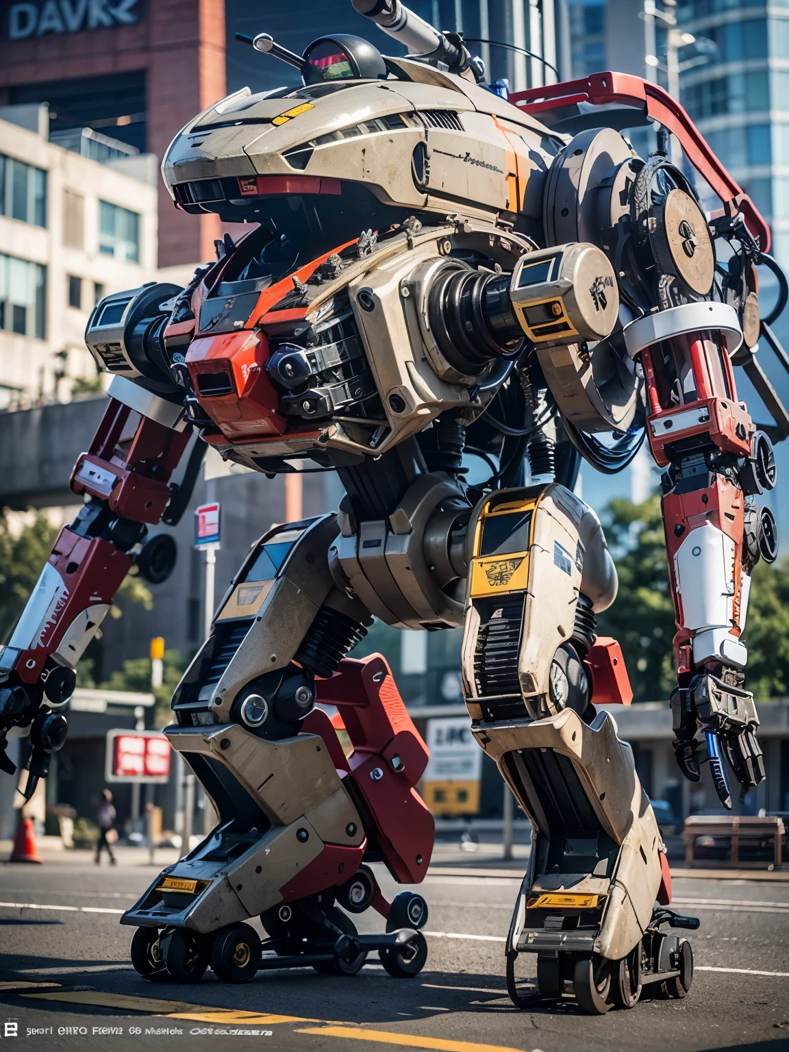 (hawken), octan render, extremely ultra surrealism, extremely ultra fine concept art, hard surface, mecha, (military:1.2), glossy skin, extremely ultra detailed modeling, full body, (extremely ultra detailed mechanical frame:1.4), highly intricate detail, extremely ultra real mechanical texture, extremely ultra detailed perfect hands, 8k, extremely ultra real texture, (masterpiece,best quality:1.2), (photorealistic:1.4)
