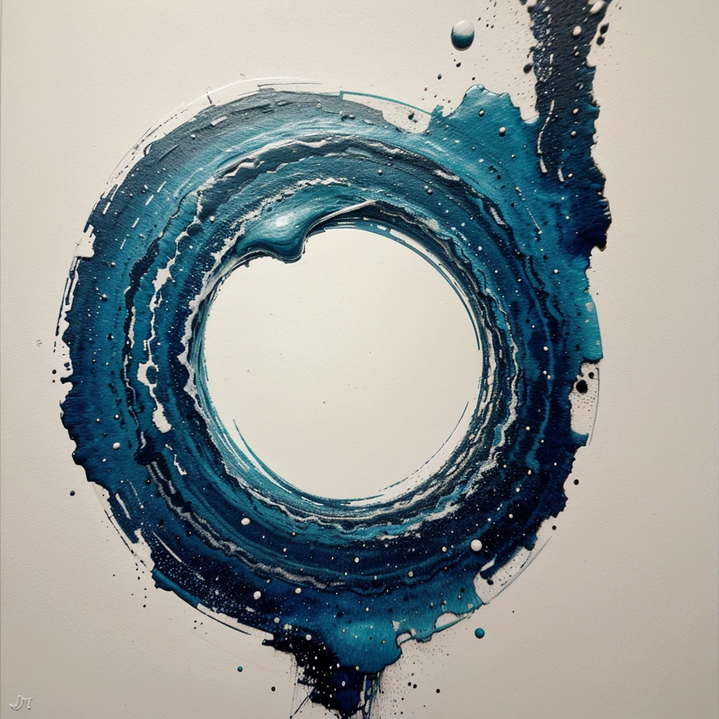 Universo retratado de uma forma abstrata