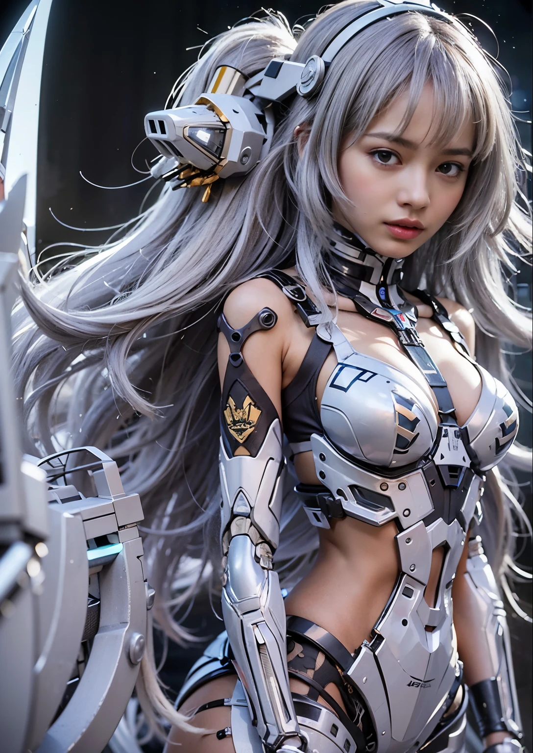 (armored core),(Front Mission), octan render, extremely ultra surrealism, extremely ultra fine concept art, hard surface, mecha, (military:1.2), glossy skin, extremely ultra detailed modeling, full body, (extremely ultra detailed mechanical frame:1.4), highly intricate detail, extremely ultra real mechanical texture, extremely ultra detailed perfect hands, 8k, extremely ultra real texture, (masterpiece,best quality:1.2), (photorealistic:1.4)