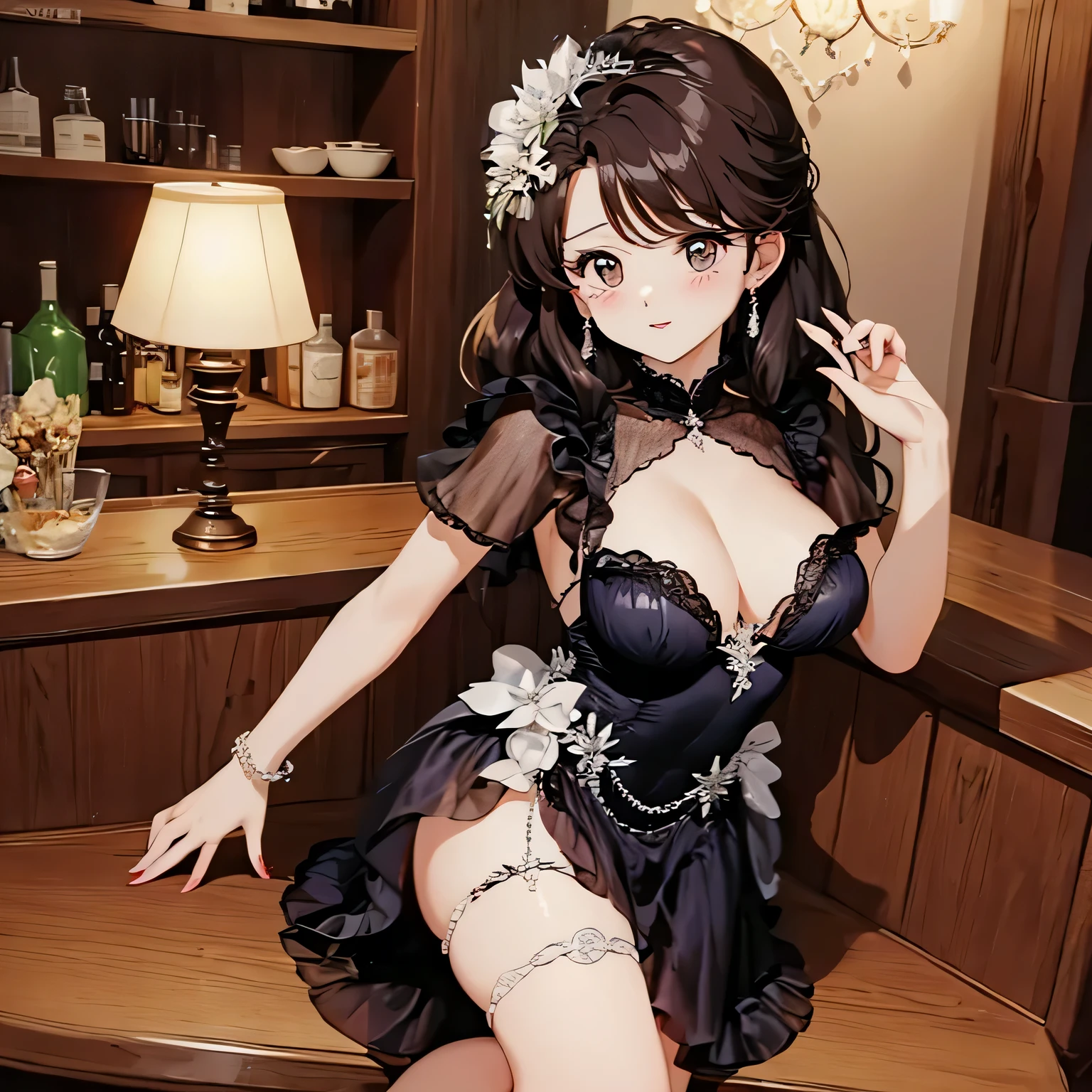 woman woman in sexy dress,gr3ysh33r
