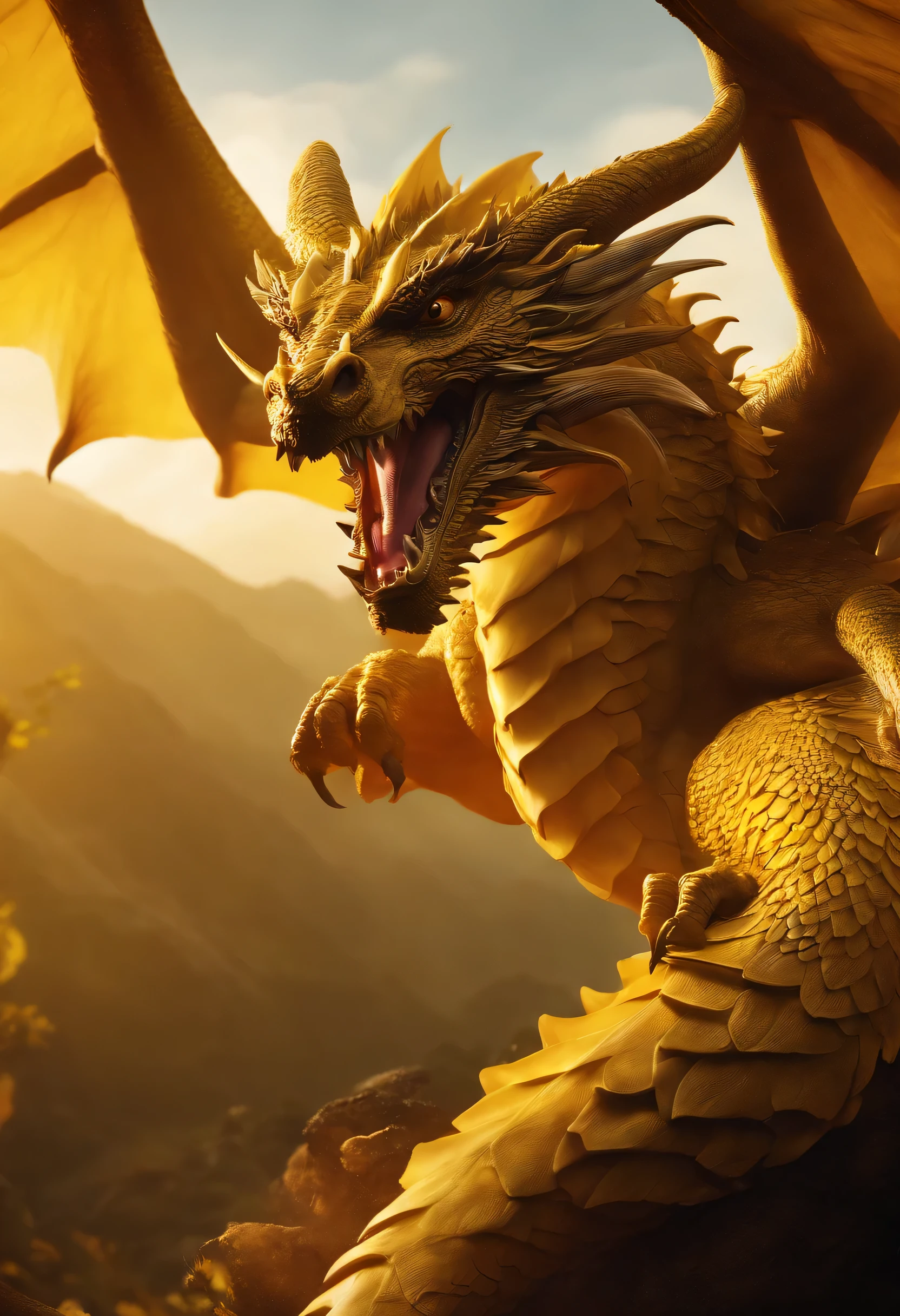 create yellow dragon video