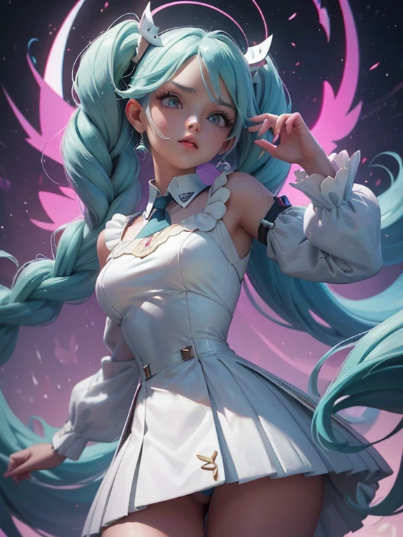 ((obra maestra, of the highest quality)), cara detallada, CharacterDesignLeaf, cuerpo completoesbiano,,muy detallado, profundidad, hermosa hembra,Extremadamente bello,Saldo alto, Ocultar la luz de la naturaleza., ,pelo azul,trenza larga,realismo hentail, sombra,hojas de personajes, hoja de referencia, pintura de pie, 8K,8 Super details, 1080p, HD de mujeres,Delgado,femele, 16k, A high resolution, Mejor calidad, alta calidad, anatomically correct, obra maestra, preciso, hiper hd,Tan elegante como un cisne,motor irreal,pintura de pie, Punto de vista,falda de hilo,transparente,Is shy