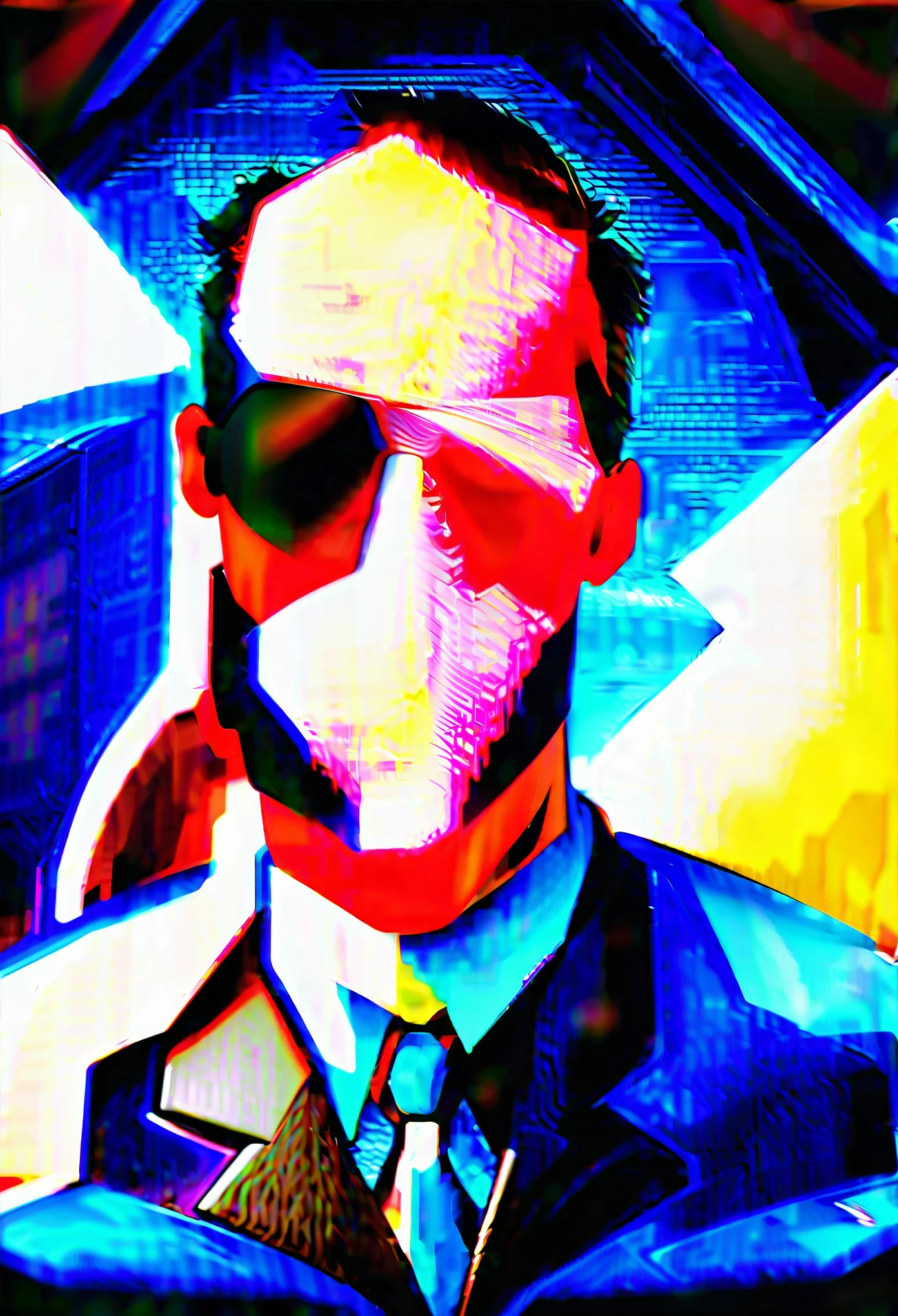 https://image.cnbcfm.com/api/v1/image/105815446-1553624918736gettyimages-
1078542150.jpeg?v=1612303414 A cartoon character in fortnite style, similar to Jeff Bezos from the waist up, in
a white shirt, looking badass, neutral face, 3d render style, slightly anamorphic, in front of a warehouse full of
shipping boxes, looking into the camera, face clearly visible, dvd screengrab UHD, cartoon, ultra detail, intricate
details, volumetric lighting, 3d model, fake, photography, digital art, 8k, future, Cinematic, Photography, Ultra -
Wide Angle, Depth of Field, hyper - detailed, insane details, intricate details, beautifully color graded, Unreal
Engine 5, Cinematic, Videogame, Fortnite Shot on 25mm lens --ar 9:16