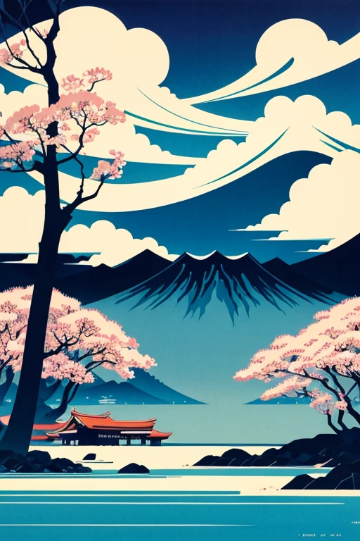 　midsummer japan　Hirofu Nagai illustration