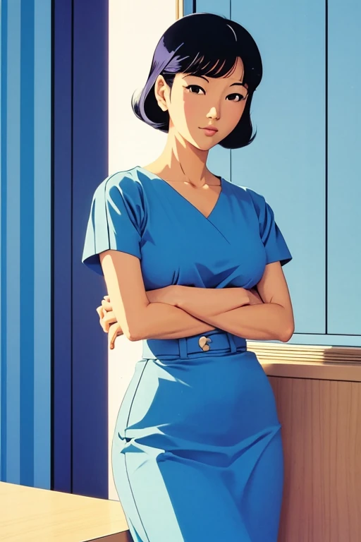 A simple illustration by Hiroshi Nagai