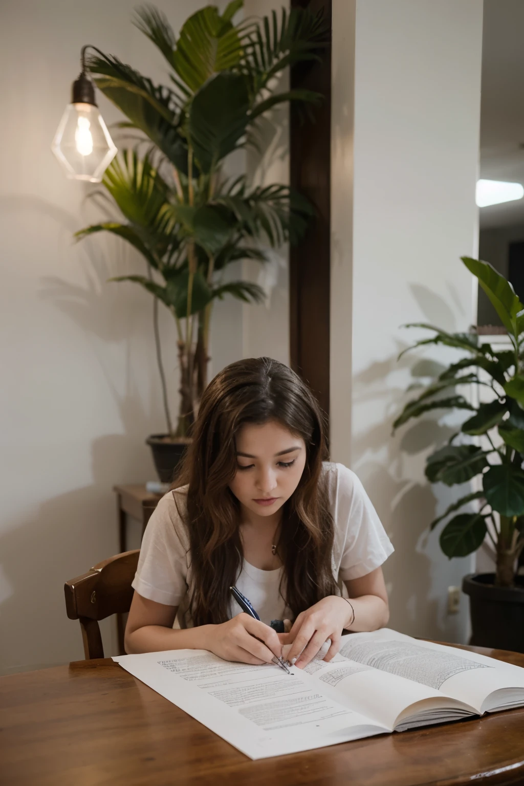 crie uma imagem desse jeito: uma imagem de uma mao segurando um papel escrito como titulo "Lista de Clientes do Planta Pronta " e embaixo nomes e telefones de varias pessoas
