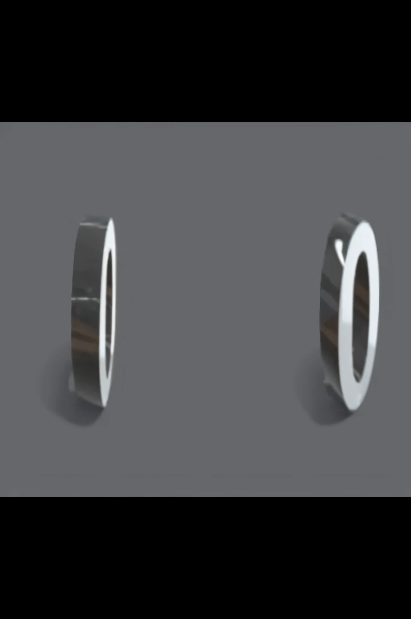 a close up of a number of different sizes of rings, designed in blender, octanerender, high-quality render, octanerender 3 d, cycles4d render, high - poly, website banner, cycles 3 d render, banner, 3 d product render, cycles render, commercial banner, on grey background, cinematic still, high quality 3 d render