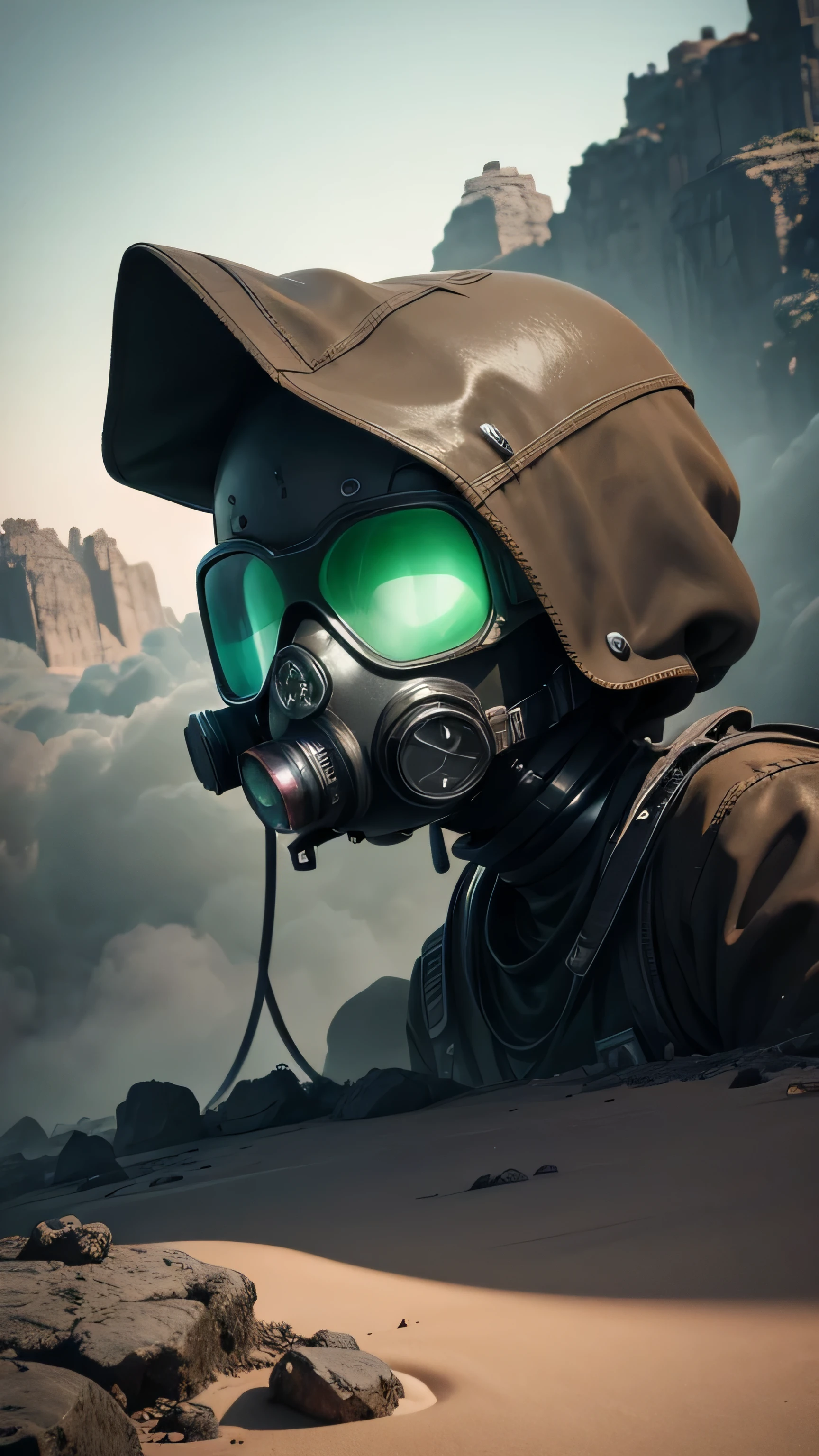 areas exposed to toxic gas, 8k, high quality